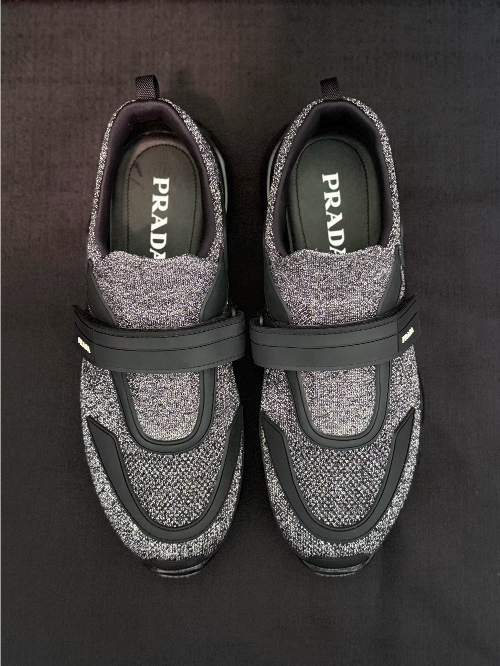 Prada Cloudbust ‘Black Silver Metallic’